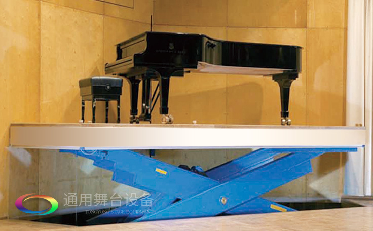 升降舞臺-源頭廠家,價優(yōu)質(zhì)高！采用鋼性鏈或液壓油缸起降運行平穩(wěn)、安全可靠