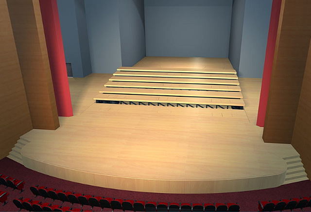 會(huì)議升降臺(tái)(合唱臺(tái))